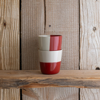 Rue Beaker Set - Earth Red - Large Size (2 Pack)