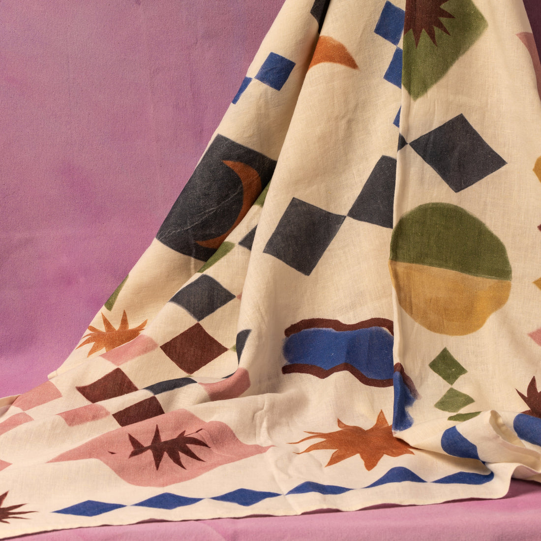 The Good Tablecloth - Hand-Drawn Linen Blend