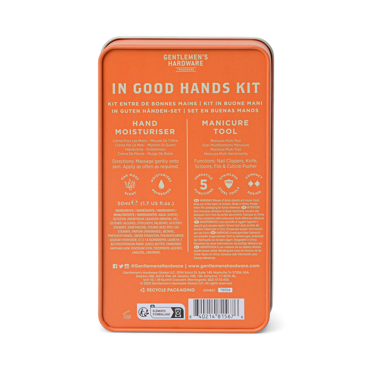 In Good Hands Grooming Kit