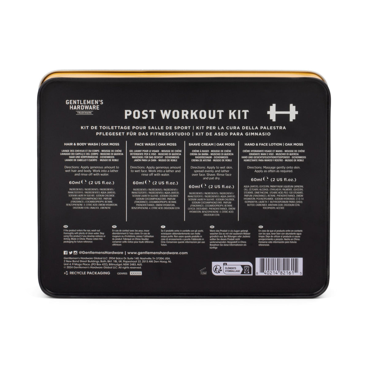 Post Gym Grooming Kit