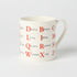 NATO Alphabet Bone China Mug