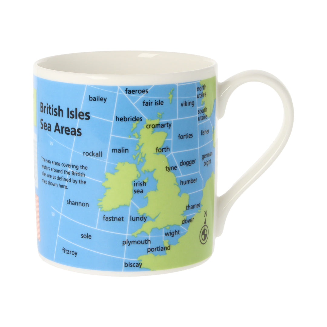 Sea Areas of the British Isles Mug 