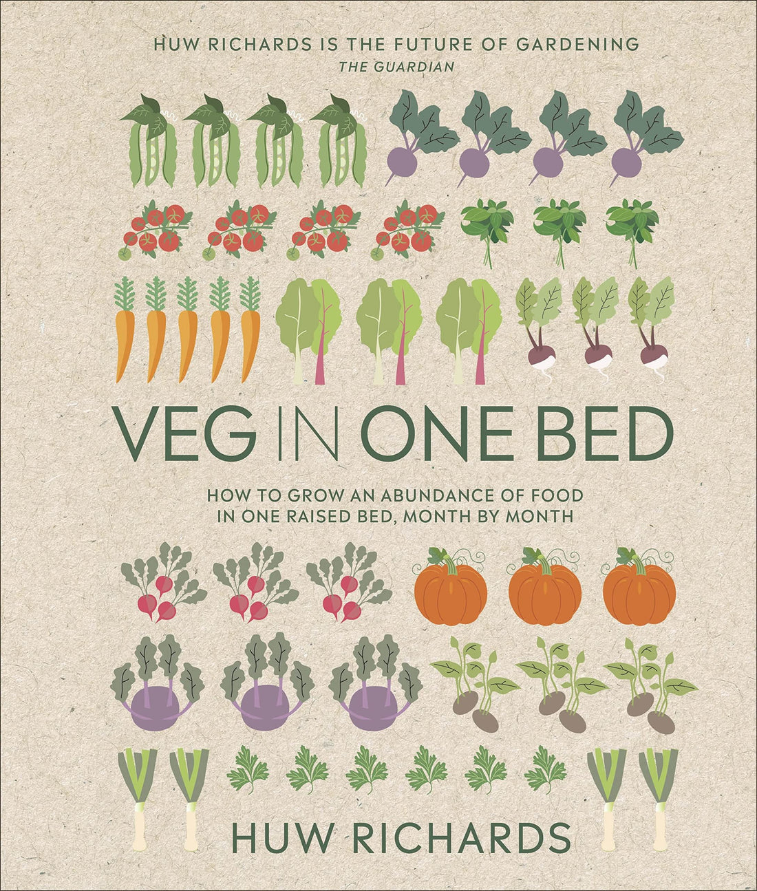 Veg in One Bed - Hardback Gardening Guide