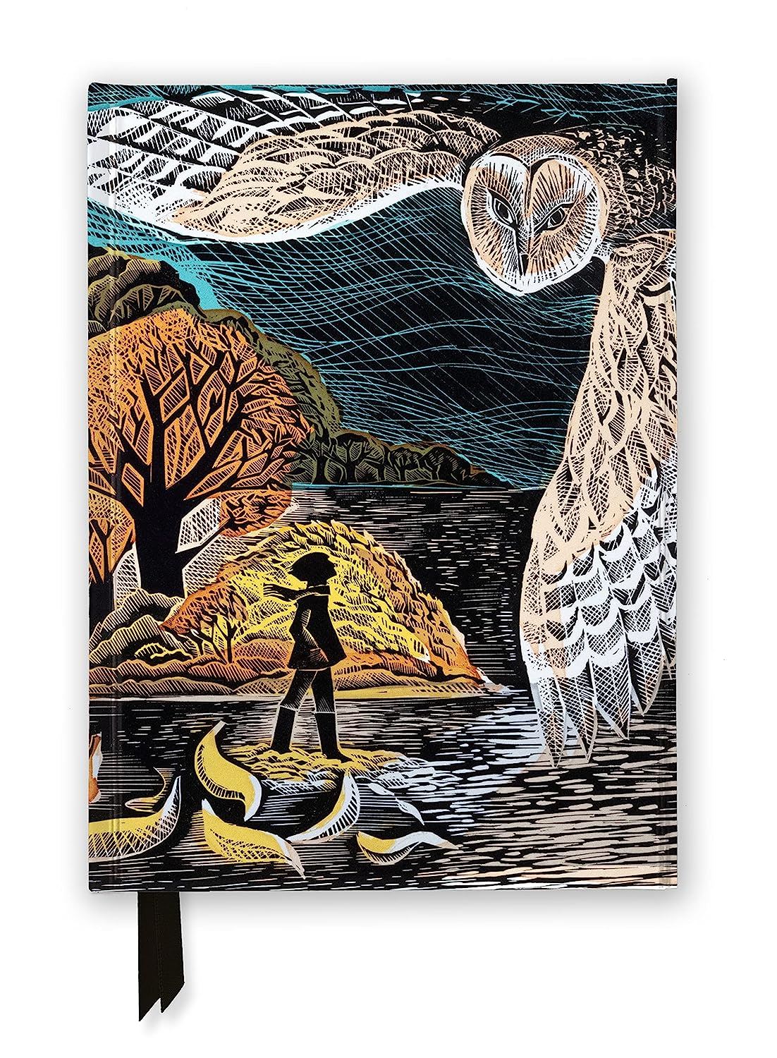 Angela Harding October Owl A5 Foiled Journal