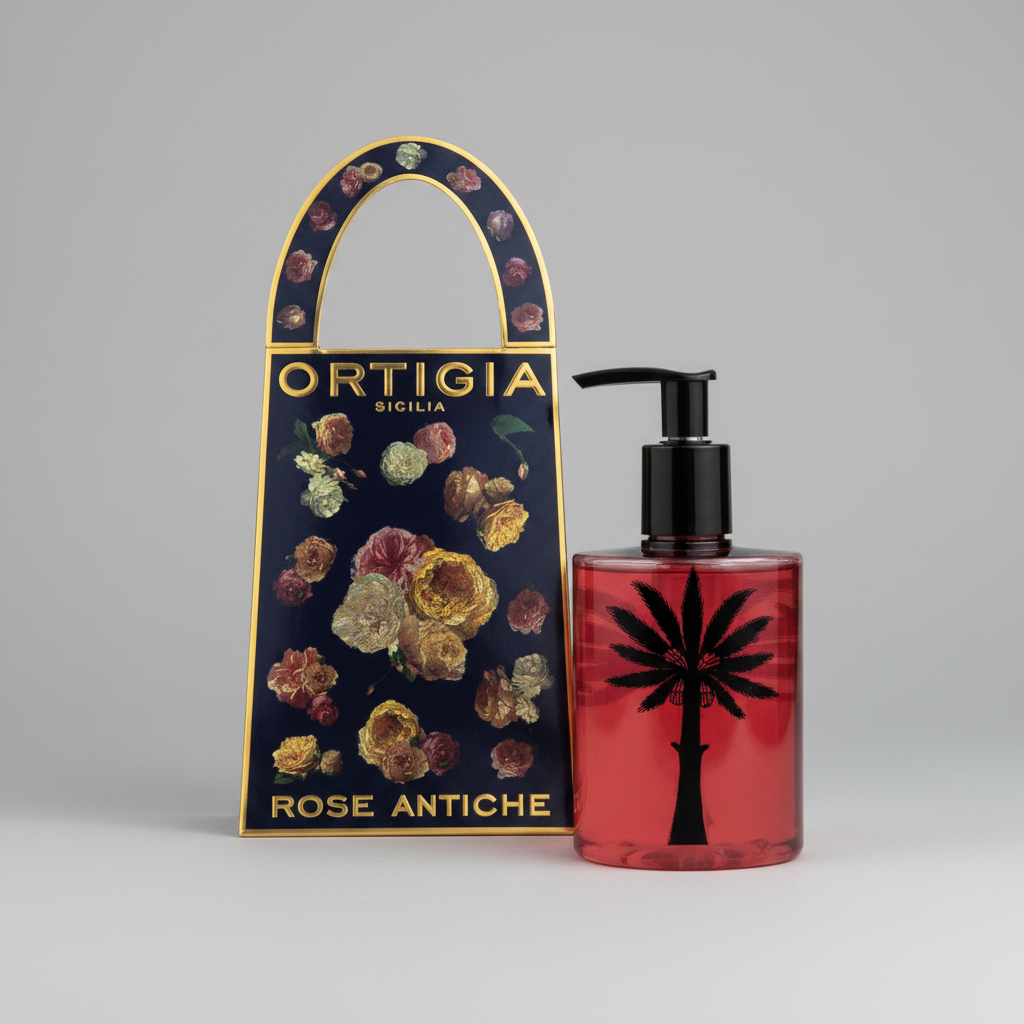 Ortigia Rose Antiche Liquid Soap 300ml