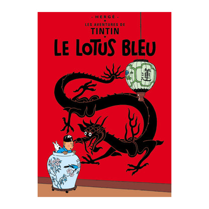 Le Lotus Bleu Poster