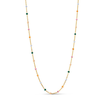 Lola Necklace with Colourful Enamel Details