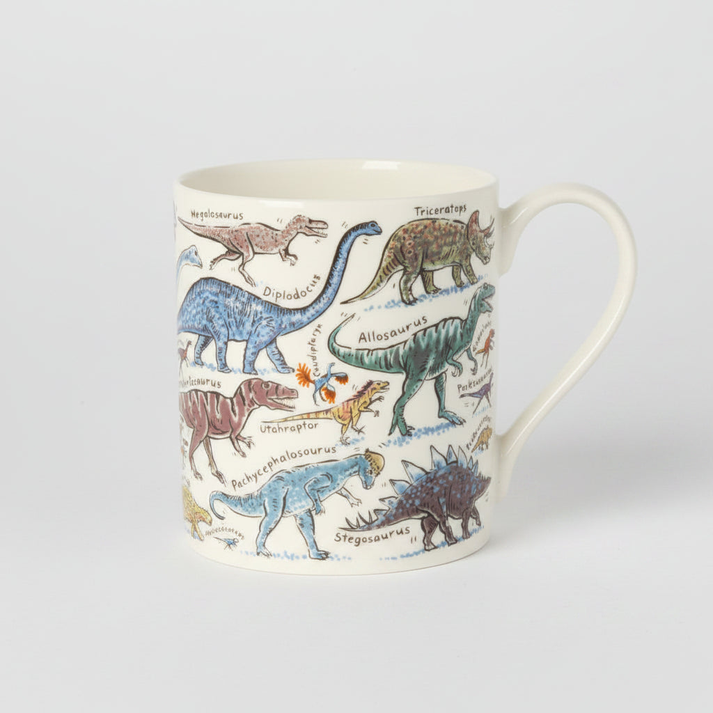 Colourful Dinosaurs Mug