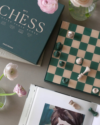 Classic Chess Set in Green