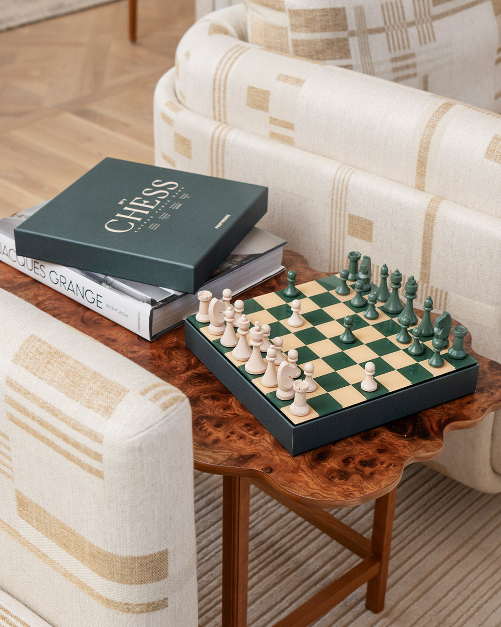 Classic Chess Set in Green