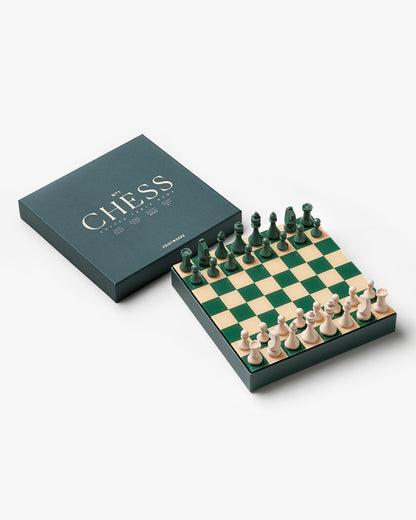 Classic Chess Set in Green