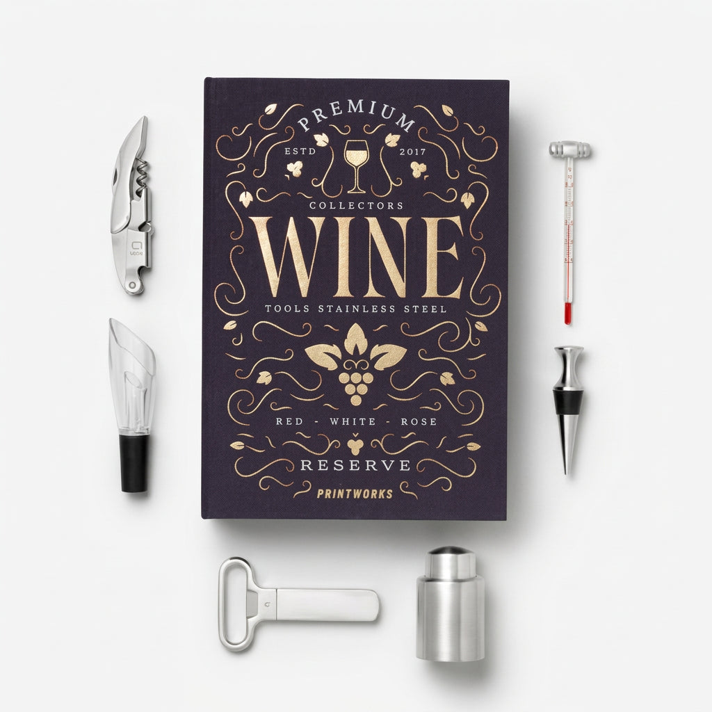 Premium Wine Tools Kit in Elegant Box