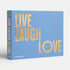 Live, Laugh, Love Photo Album in Blue