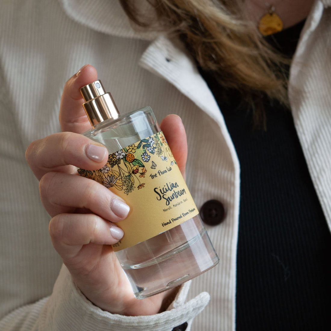 Sicilian Sunbeam Room Spray - Neroli, Mandarin &amp; Basil