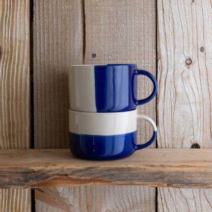 Rue Mug - Indigo Blue - Large Set of 2