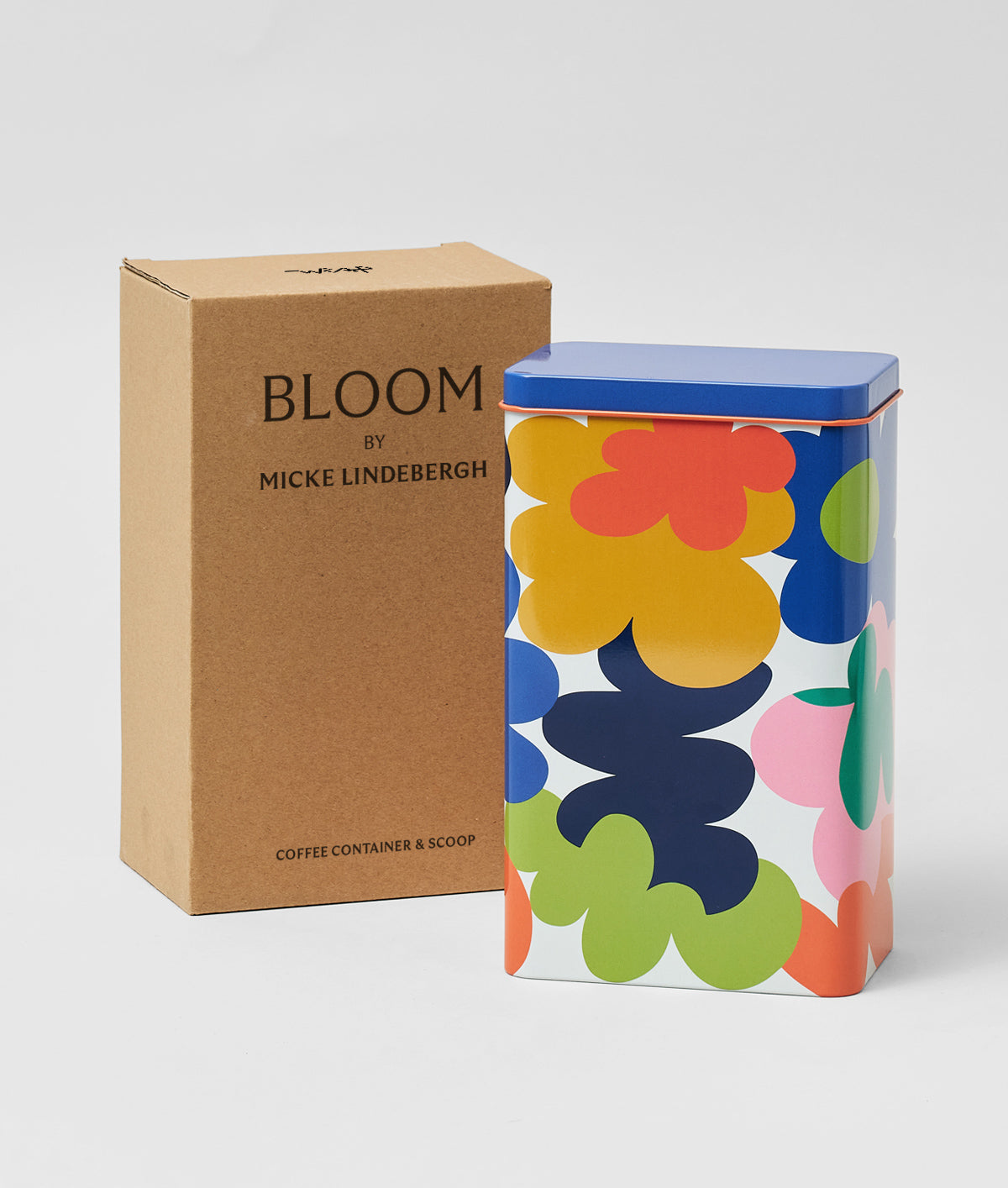 Micke Lindebergh Bloom Coffee Tin with Scoop