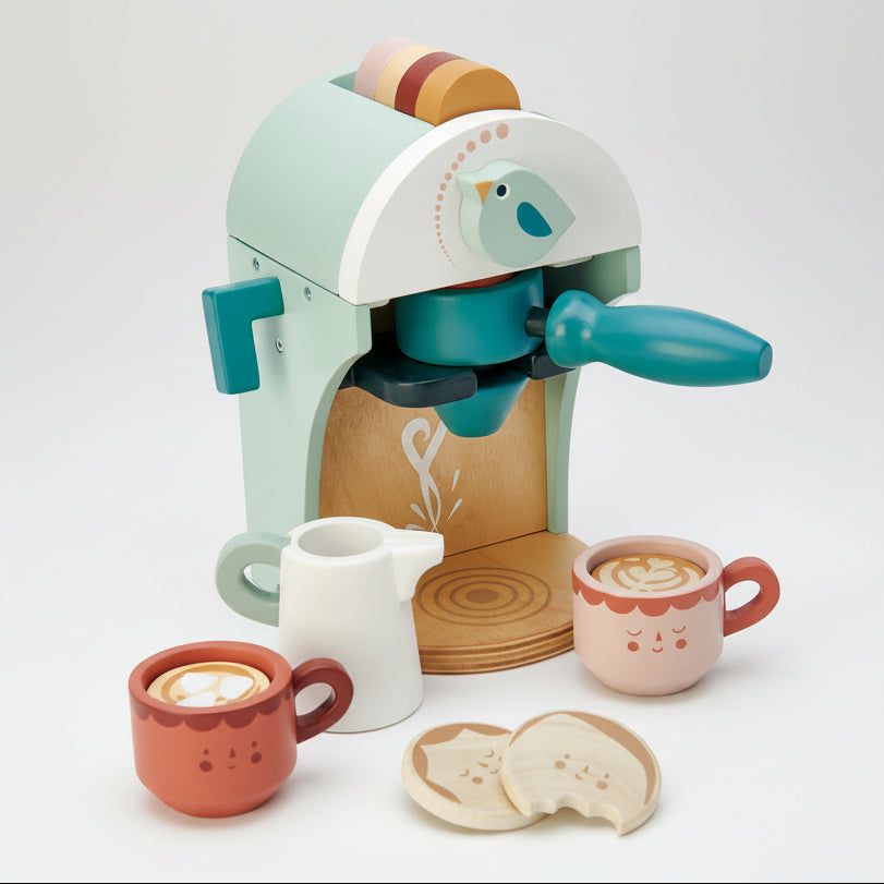 Tender Leaf Toys Babyccino Coffee Machine