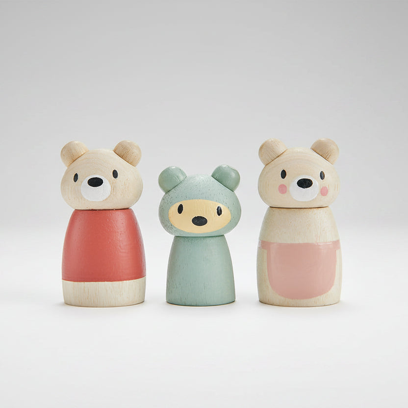 Tender Leaf Toys Bear Family Set