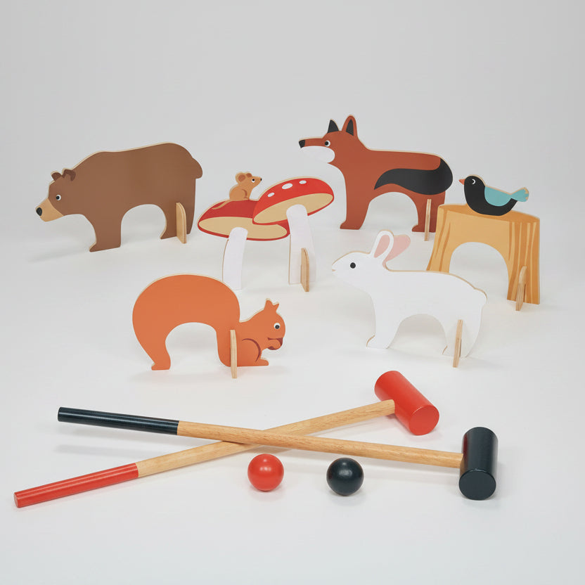 Woodland Indoor Croquet Set for Children