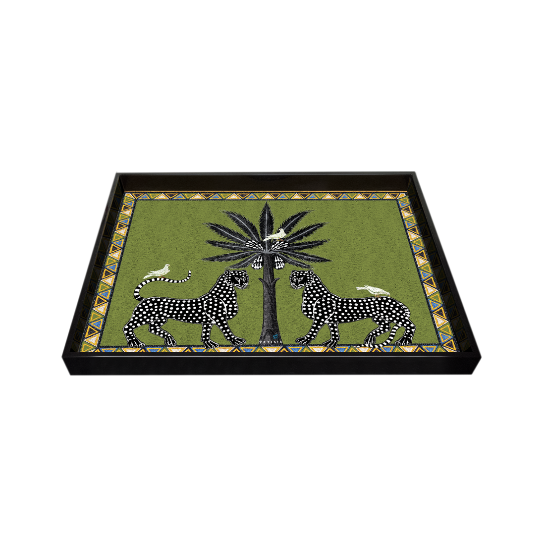 Ortigia Tray Square Green