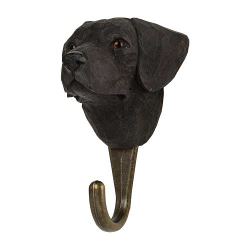 Wooden Labrador Retriever Hook