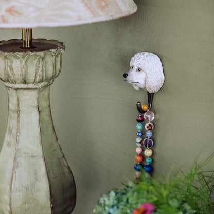 Handmade Poodle Wall Hook