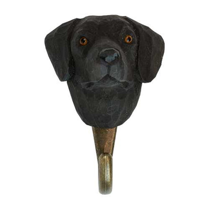 Wooden Labrador Retriever Hook