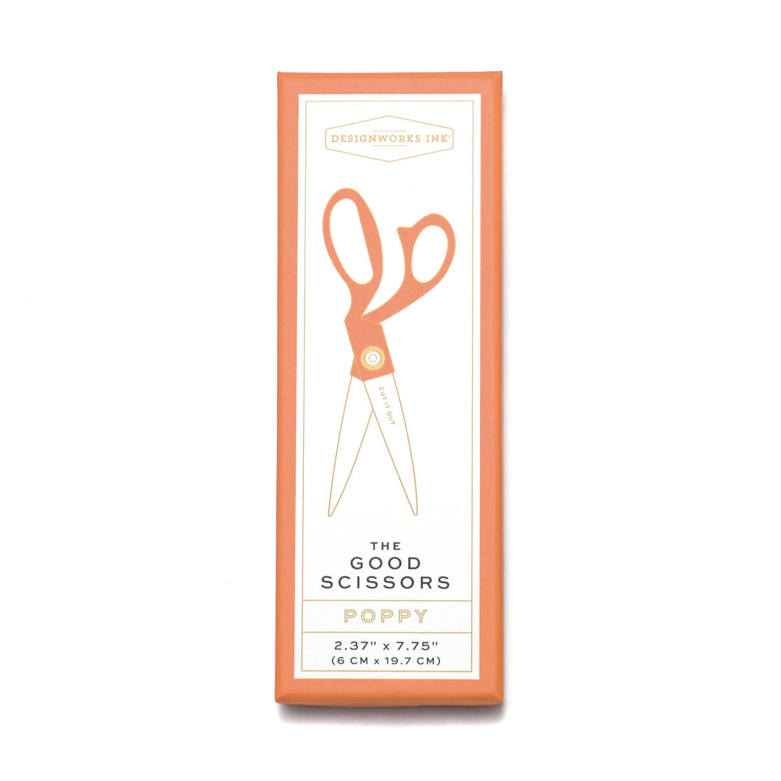 Designworks Ink Poppy Scissors in Gift Box