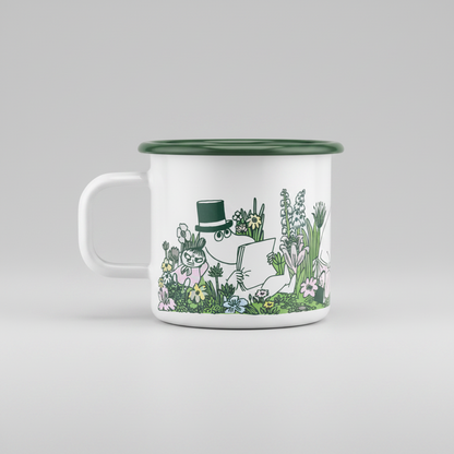 MOOMIN | Enamel Mug | 0.37L | In The Garden