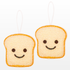 Smiley Toast Scrub Sponge (Set of 2)