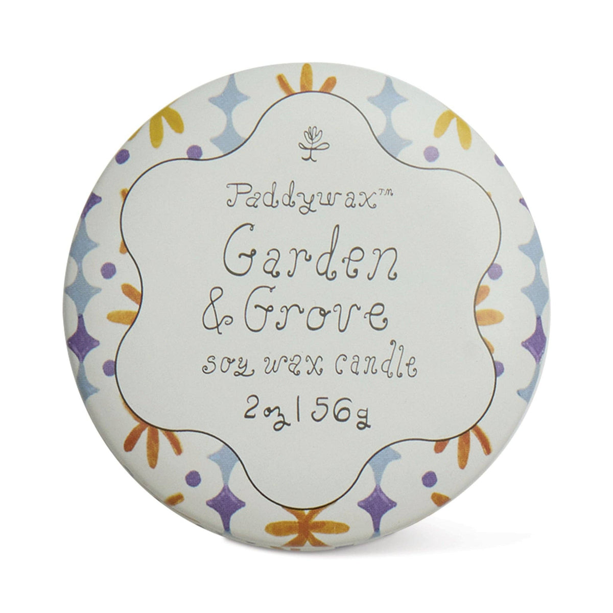 Paddywax Tulip Tin Candle - Garden &amp; Grove