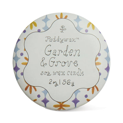 Paddywax Tulip Tin Candle - Garden &amp; Grove