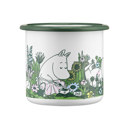 MOOMIN | Enamel Mug | 0.37L | In The Garden