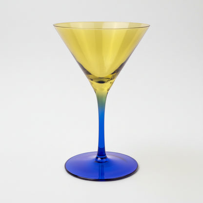 Olive Martini Glass Set of 2 - Olive &amp; Cobalt