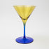Olive Martini Glass Set of 2 - Olive & Cobalt