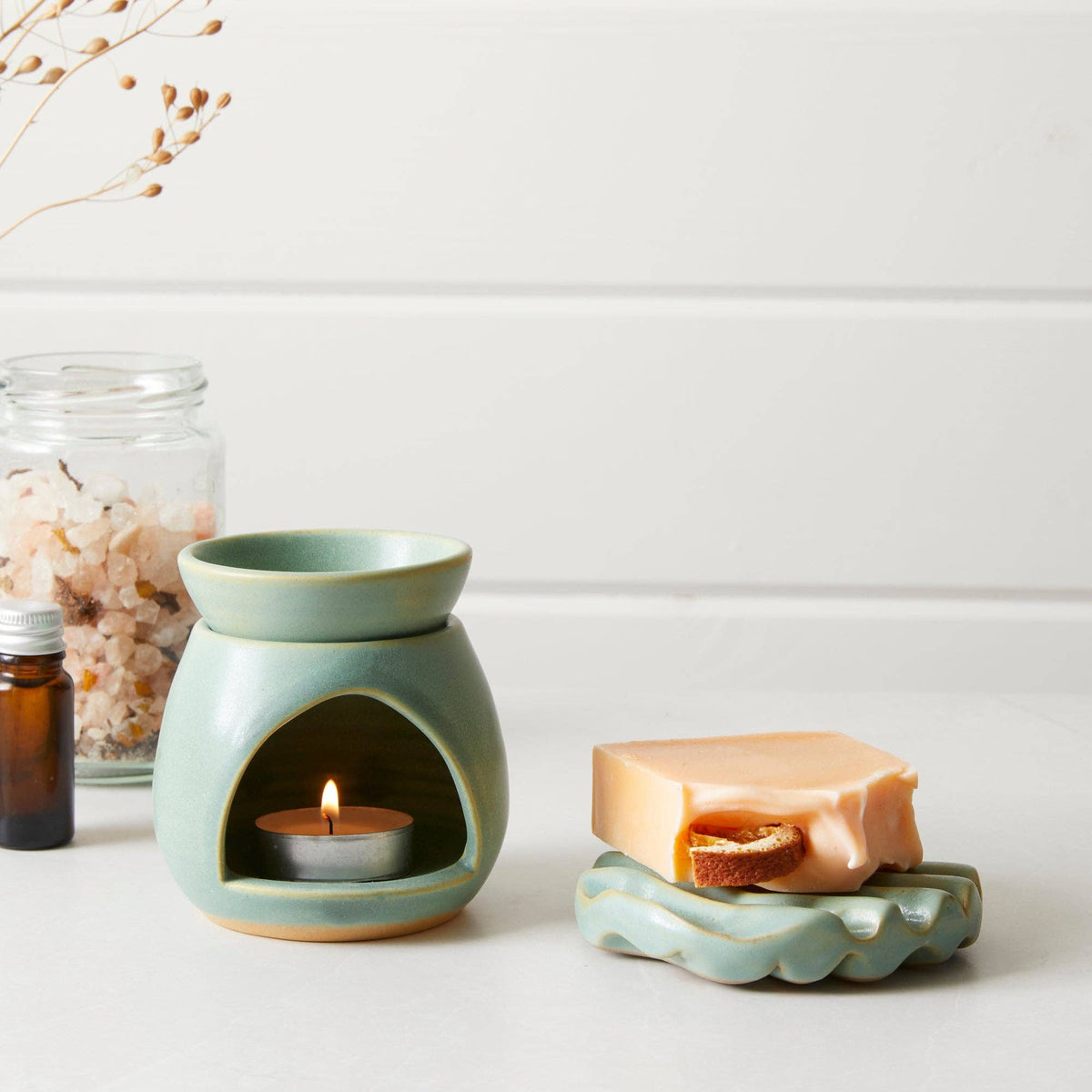 SUNU Stoneware Essential Oil Burner