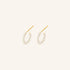 Ocean Treasure Hoops with Freshwater Pearls