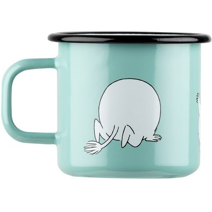MOOMIN | Enamel Mug | Moomin, Mint  | 0.37L