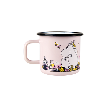MUURLA | Moomin | Enamel Mug | Hug Pink | 0.37L
