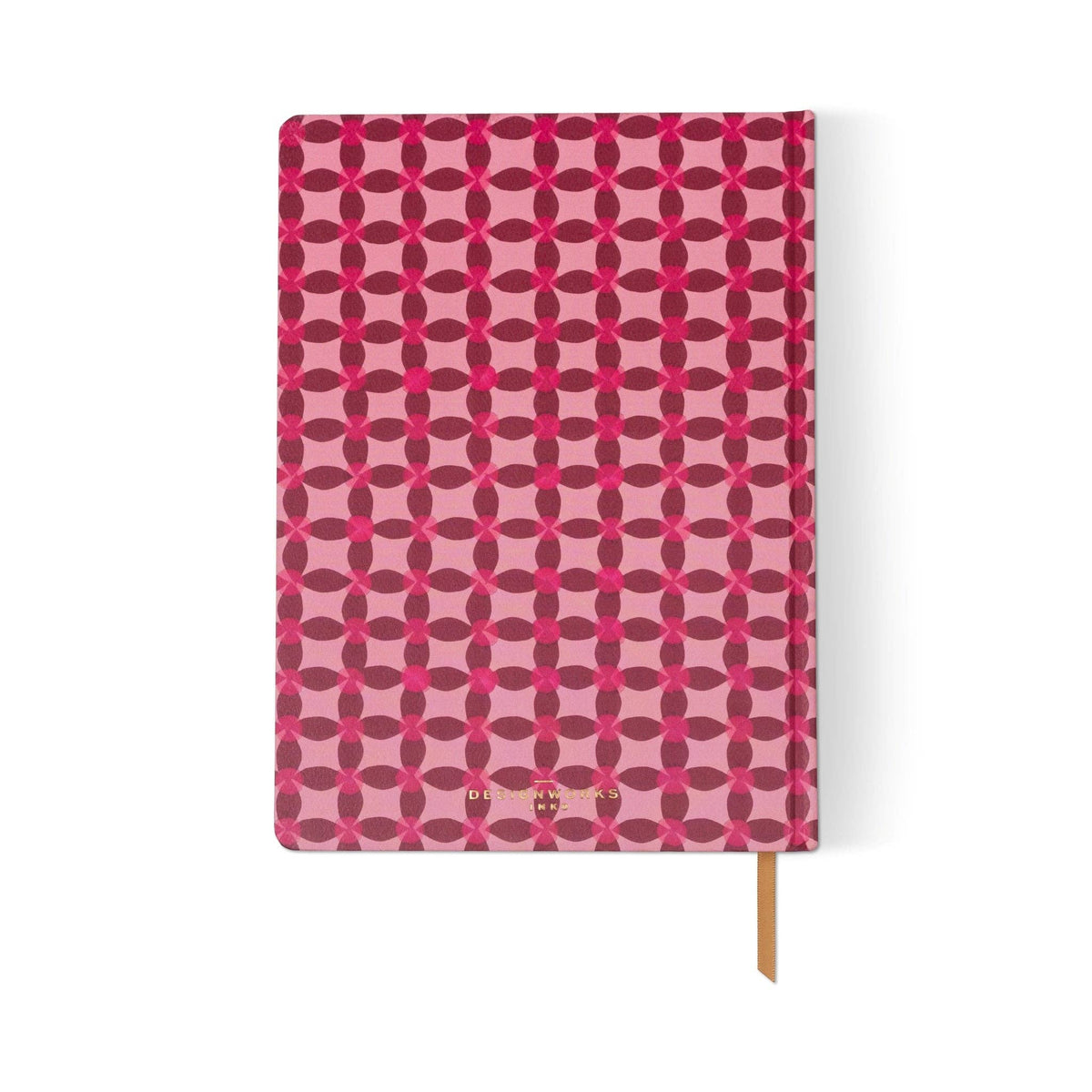 DesignWorks Ink Tulip Jumbo Journal - Pinwheel Pink