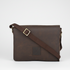 Five Pocket Leather Messenger Bag in Mud