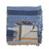 Toscana Blue Throw in Recycled Cotton