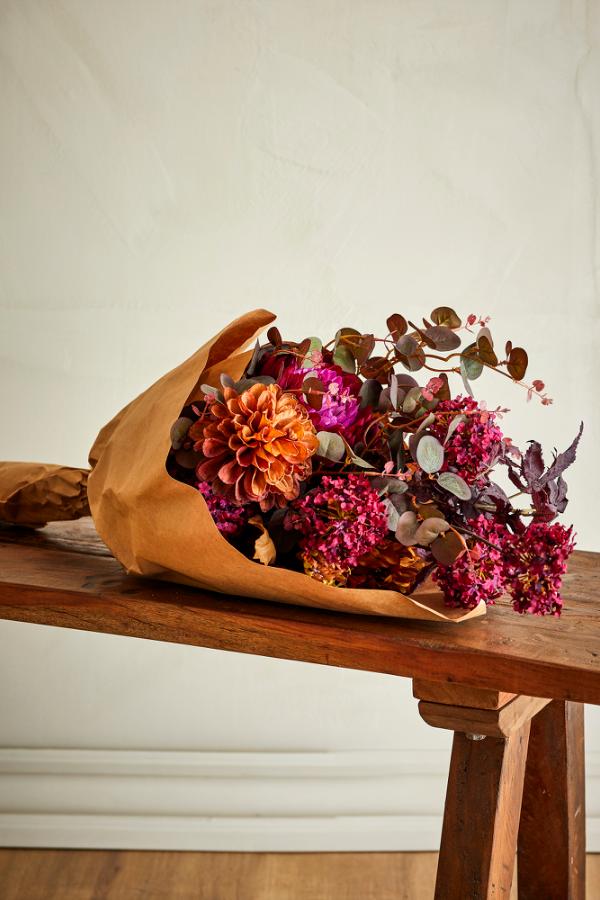 Waverly Bouquet - Orange Artificial Floral Arrangement