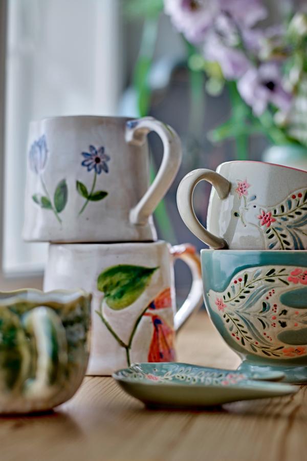 Camilla Stoneware Mug Set, Multi-Colour
