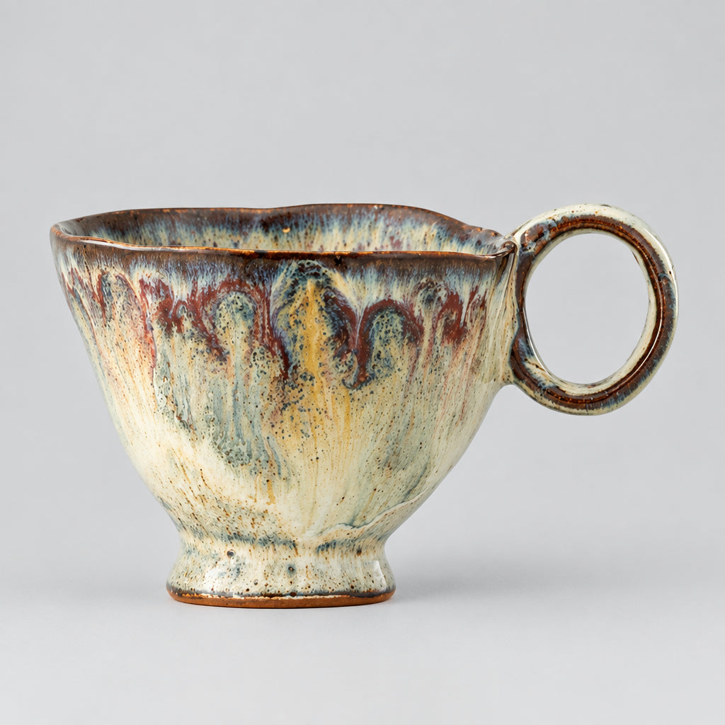 Imogen Cup, Multi-Coloured Stoneware