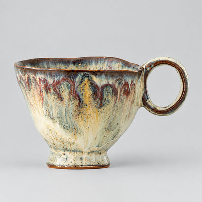 Imogen Cup, Multi-Coloured Stoneware