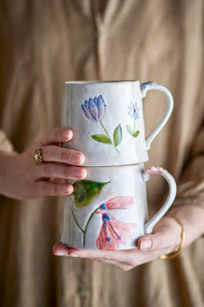 Camilla Stoneware Mug Set, Multi-Colour