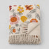 Vivielle Woven Throw with Floral Design