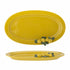 Limone Yellow Stoneware Serving Plate