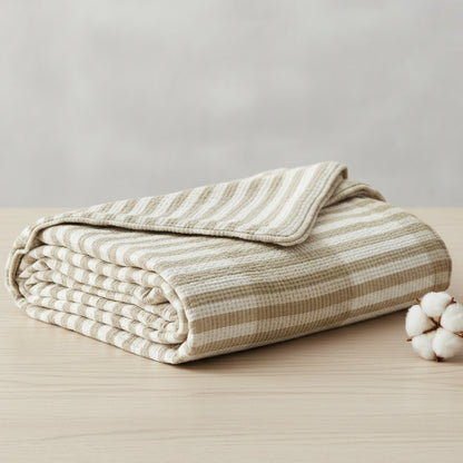 Calista Galet Cotton Bed Throw - 180 x 260 cm
